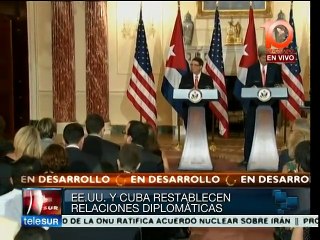 Rodríguez: Apertura de embajadas tendrá sentido si termina el bloqueo