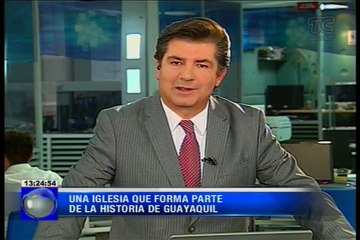 Una iglesia que forma parte de la historia de Guayaquil