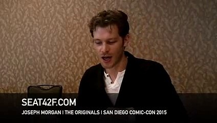 2015.07.14 Joseph Morgan SDCC-Seat 42F