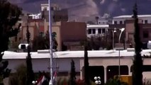 تفجير الحوثي للفرقة الاولى صنعاء