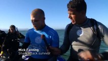 Surfer fights off shark attack on live TV