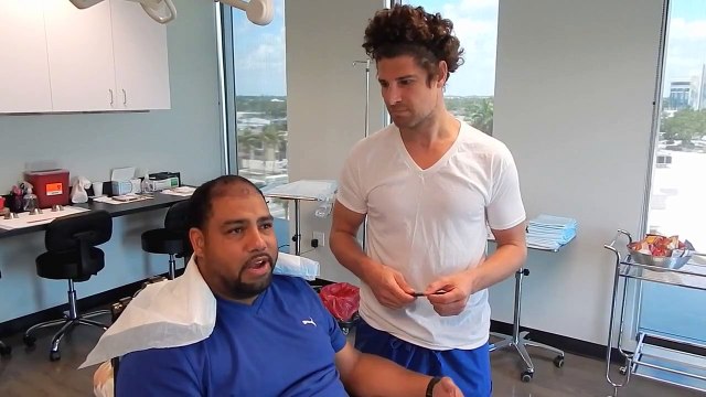 Day 11 Hair Loss Patient Follow-up - Natural Transplants, Hair Transplant Boca Raton FL (Darwin)