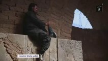 Islamic State militants have released a video which shows the complete destruction of the ancient Assyrian city Nimrud