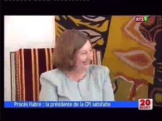 Procés Habré : la présidente de la CPI satisfaite