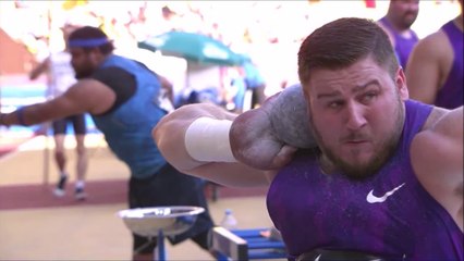 Lancer du poids H – DL Monaco 2015, victoire de Joe Kovacs (22m56, MPM)