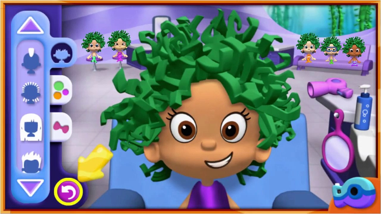 Nick jr Bubble Guppies Good Hair Day Cartoon Animation Game Play ...