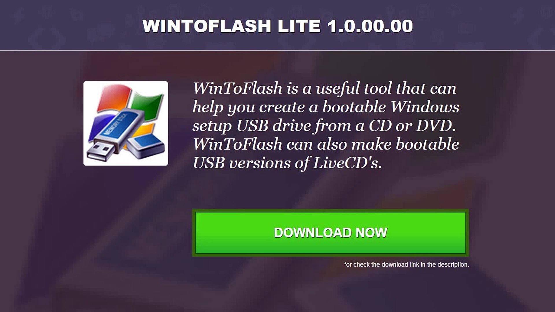 ⁣HOW TO: DOWNLOAD WINTOFLASH LITE 1.0 FOR WINDOWS (LINK ON DESCRIPTION)