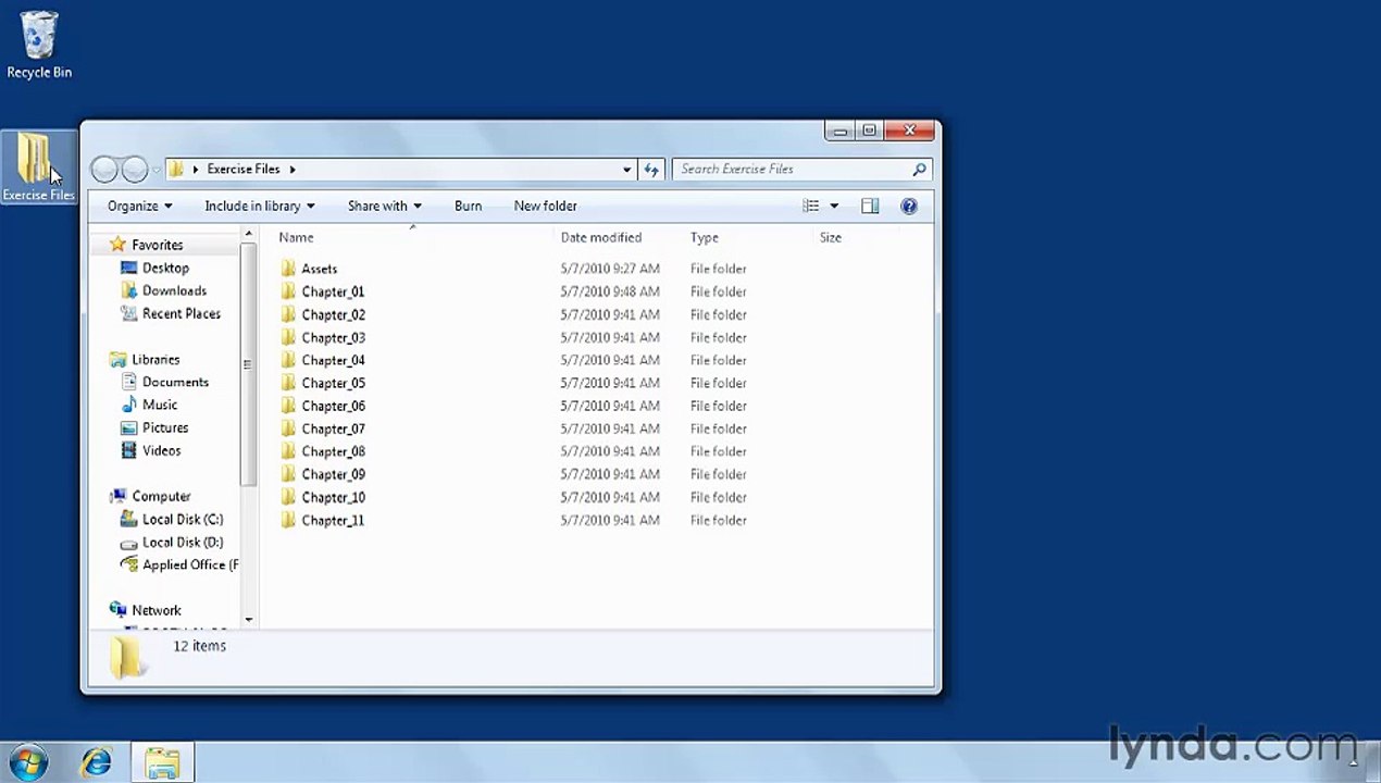 MS Powerpoint Using the exercise files
