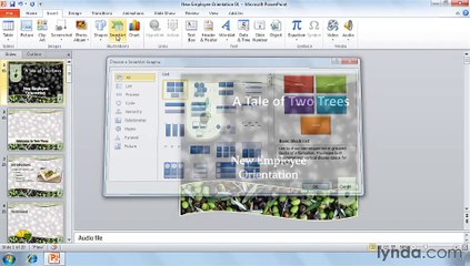 Powerpoint Using the Office Ribbon