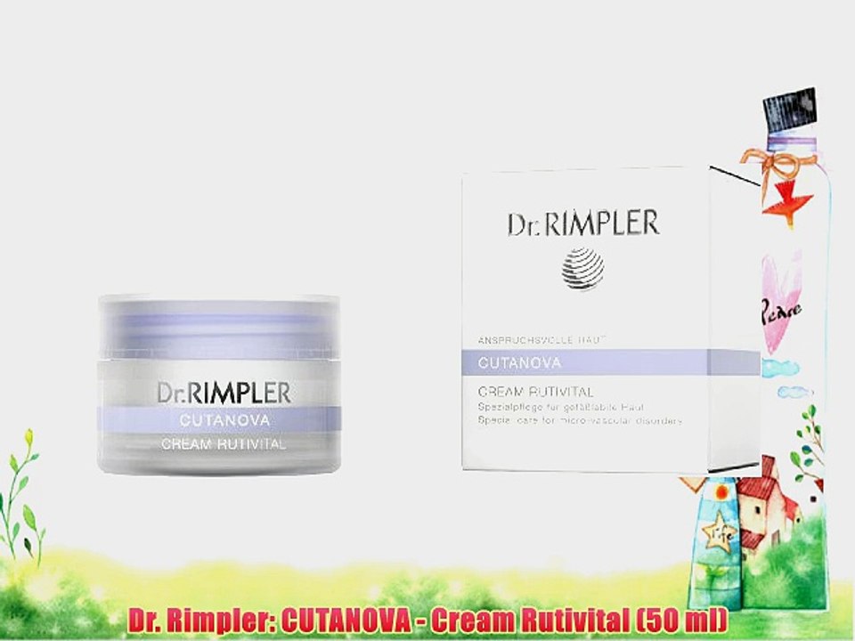 Dr. Rimpler: CUTANOVA - Cream Rutivital (50 ml)