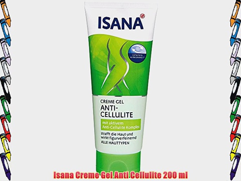 Isana Creme Gel Anti Cellulite 200 ml