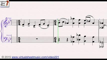 Modest Petrovic Mussorgsky's Pictures at an Exhibition for piano solo - Sheet Music Video Score