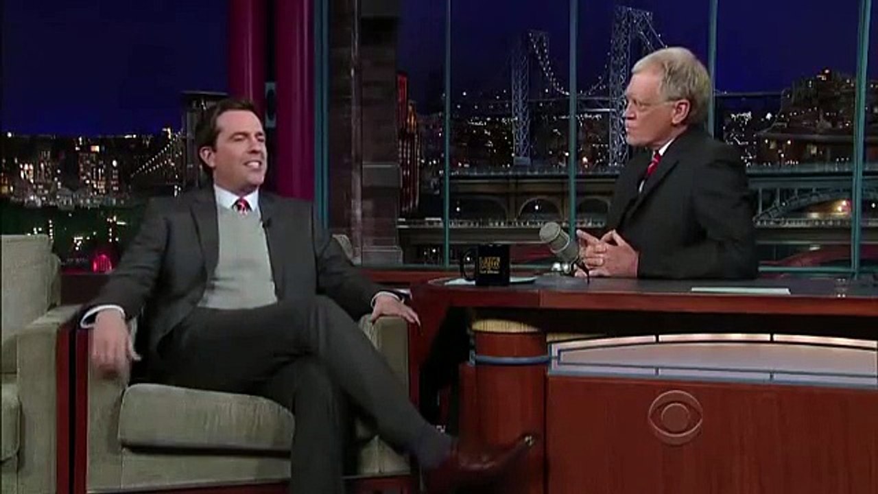 David Letterman - Ed Helms does Tom Brokaw (2009-05-21)