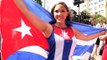 Cuba’s flag raised as protests brew at embassy