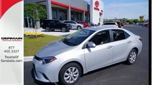 2015 Toyota Corolla Sarasota FL Bradenton, FL #FC405094 - SOLD