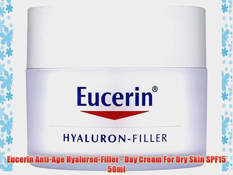 Eucerin Anti-Age Hyaluron-Filler - Day Cream For Dry Skin SPF15 50ml