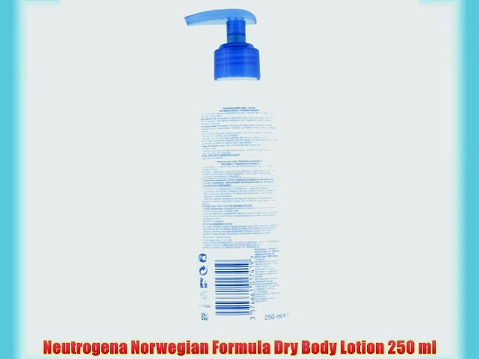 Neutrogena Norwegian Formula Dry Body Lotion 250 ml
