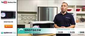 Panasonic Microwave NNST663W reviewed by product expert - Appliances Online