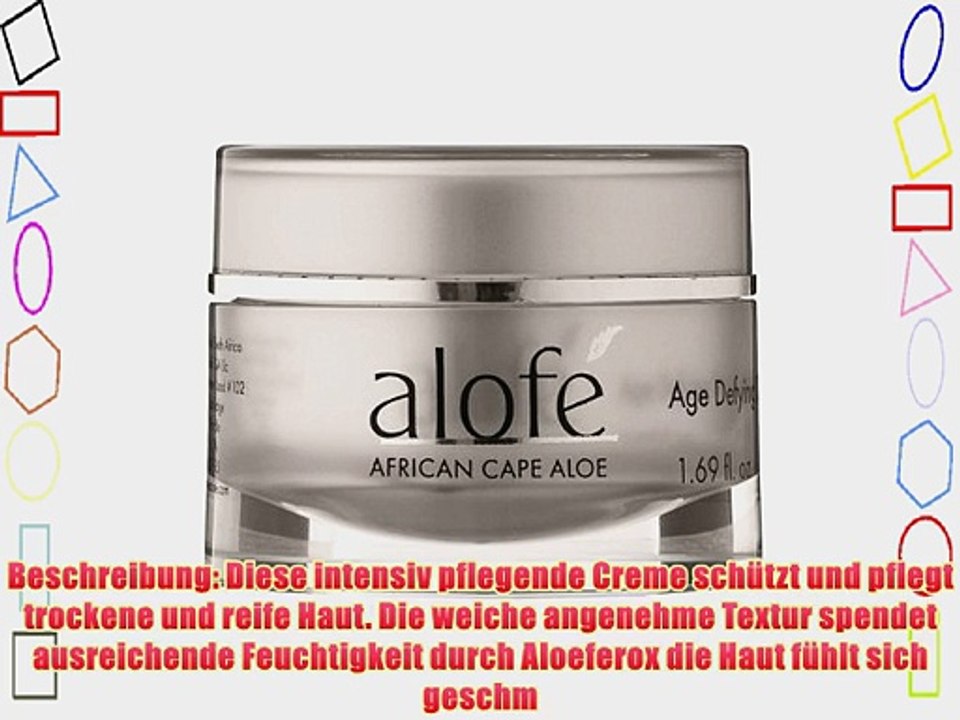Alof? - Defying Day Cream - Tagescreme mit Cape Aloe aus S?dafrika (50ml)