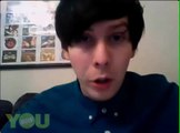 Phil Lester (AmazingPhil) YouNow Cheering Me Up Yay