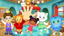 Daniel Tigers Neighborhood Finger Family Songs | 2D Cartoon Animation Nursery Rhymes For C