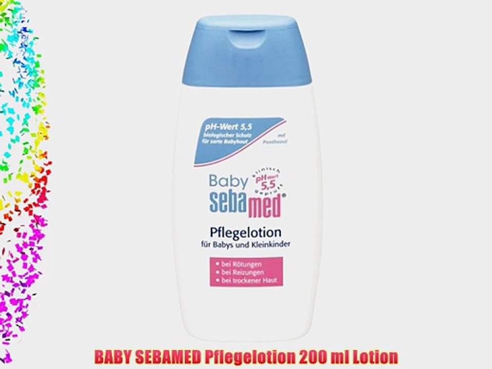 BABY SEBAMED Pflegelotion 200 ml Lotion