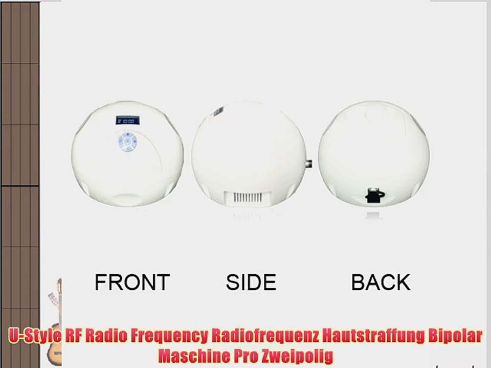 U-Style RF Radio Frequency Radiofrequenz Hautstraffung Bipolar Maschine Pro Zweipolig