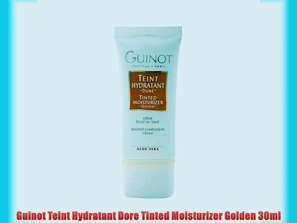 Guinot Teint Hydratant Dore Tinted Moisturizer Golden 30ml