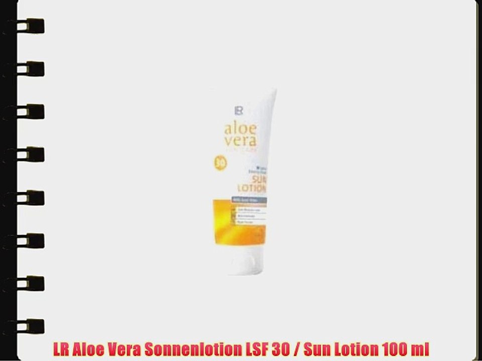LR Aloe Vera Sonnenlotion LSF 30 / Sun Lotion 100 ml