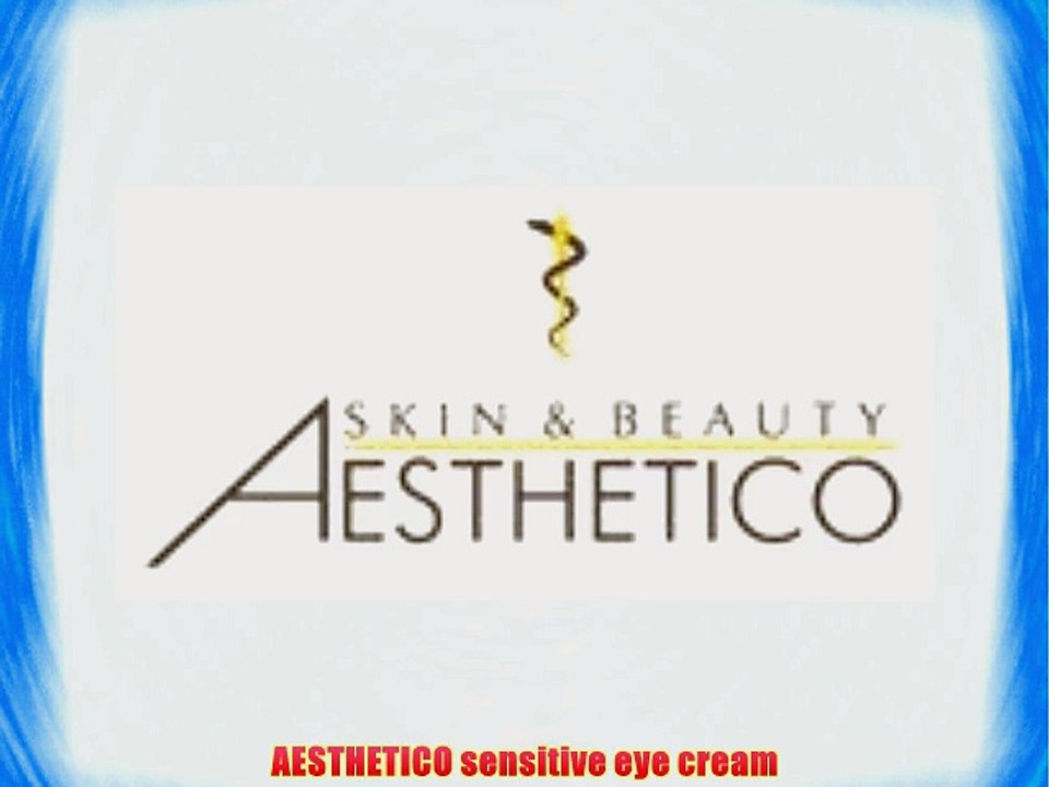 AESTHETICO sensitive eye cream
