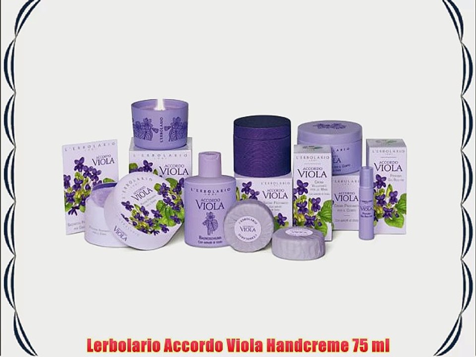 Lerbolario Accordo Viola Handcreme 75 ml