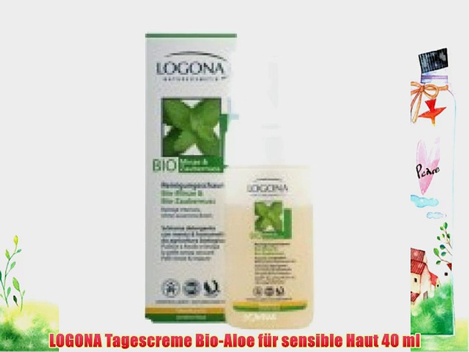 LOGONA Tagescreme Bio-Aloe f?r sensible Haut 40 ml