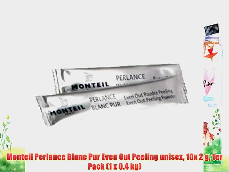 Monteil Perlance Blanc Pur Even Out Peeling unisex 10x 2 g 1er Pack (1 x 0.4 kg)