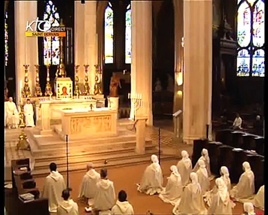 1 vepres messe fraternité monastique jerusalem priere jesus