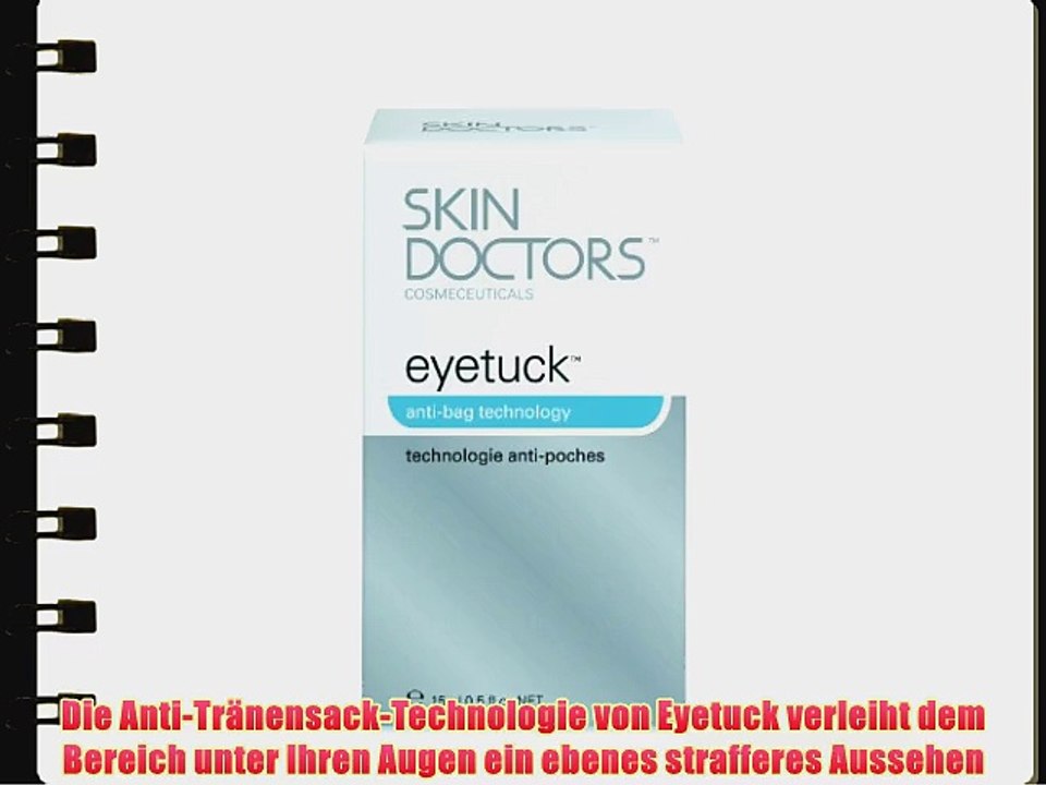 Skin Doctors eyetuck TM - gegen Tr?nens?cke