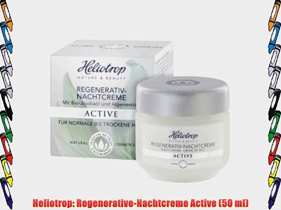 Heliotrop: Regenerative-Nachtcreme Active (50 ml)