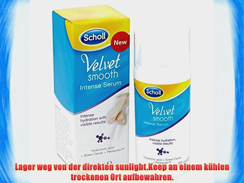 Scholl Velvet Glatte Intensive Fu? Serum 30ml
