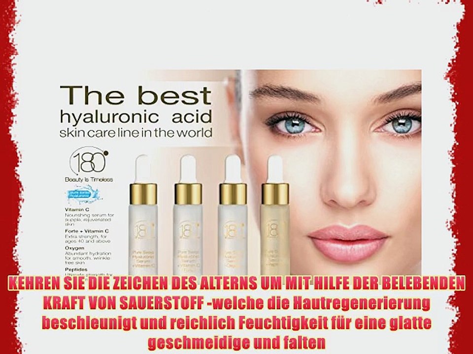 Prime Day Angebote 180 Cosmetics DAS ALLERBESTE Schweizer Hyalurons?ure-Serum reinster Qualit?t