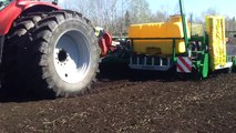 Planting Corn on Black Muck in Earlton Ontario with the Samco System 8 row planter