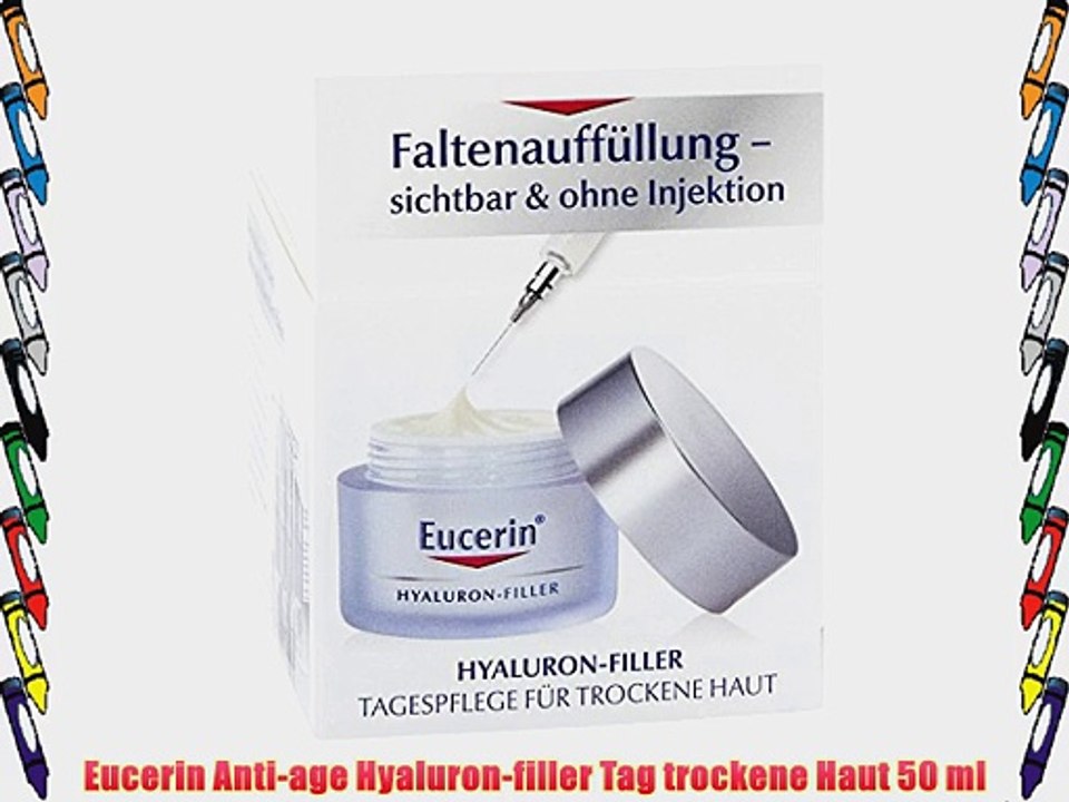 Eucerin Anti-age Hyaluron-filler Tag trockene Haut 50 ml