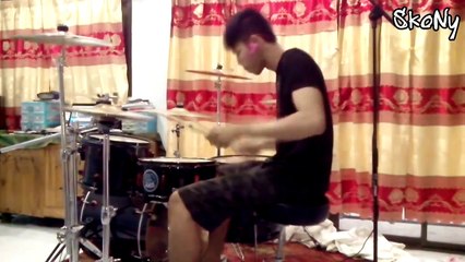 SkoNy- Spyair- サクラミツツキ Sakura Mitsutsuki Drum RSL。กลอง