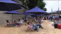 El Sena se convierte en playa para inaugurar el verano parisino