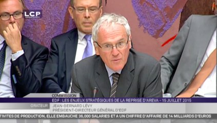 TRAVAUX ASSEMBLEE 14E LEGISLATURE : Audition de Jean-Bernard Lévy, président du groupe Électricité de France