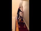 Smoking and Sliding Down the Stairs