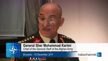 NATO in Afghanistan - General Karimi speaks about the Afghan National Army