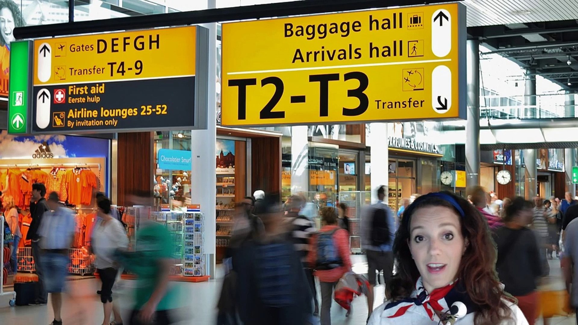 ⁣Airport Announcement - BubbleBee Learning - Funny English Learning