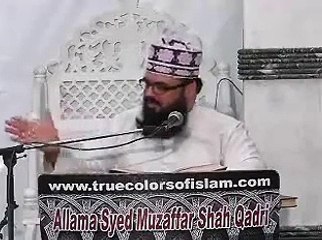 ye  kainaat/univers sarkar k gharany/Family k liye  banai/made gai hai syed Muzaffar Hussain Shah