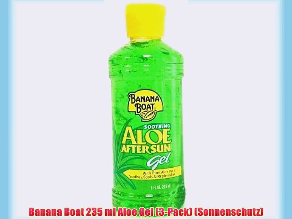 Banana Boat 235 ml Aloe Gel (3-Pack) (Sonnenschutz)