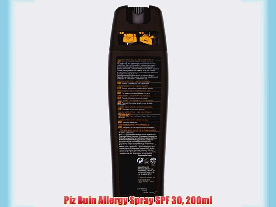 Piz Buin Allergy Spray SPF 30 200ml