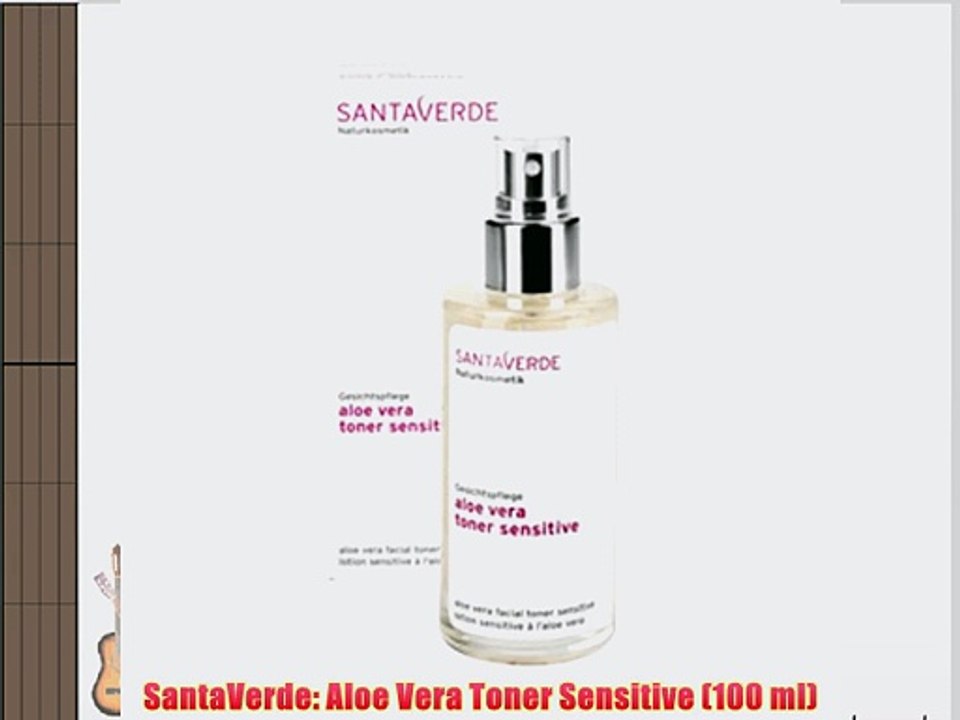 SantaVerde: Aloe Vera Toner Sensitive (100 ml)